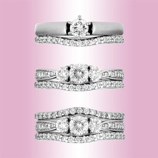 JCX308441: 'The Perfect Mate''  A 17 diamond contour band .17cttw (R7417D) made to match solitaires; stand alone and three stone rings.  Also see R7405D; R7407D; R7409D
