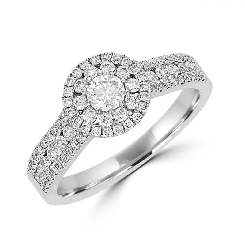 JCX391385: RND DIAMOND PRONG SET RING