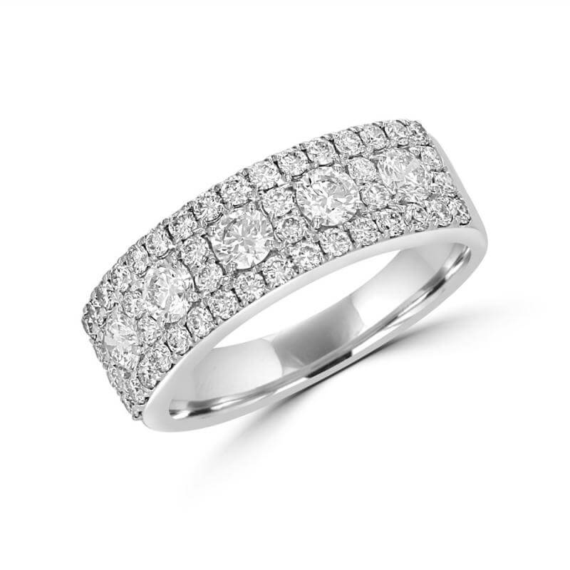 JCX392127: ROUND DIAMOND BAND RING