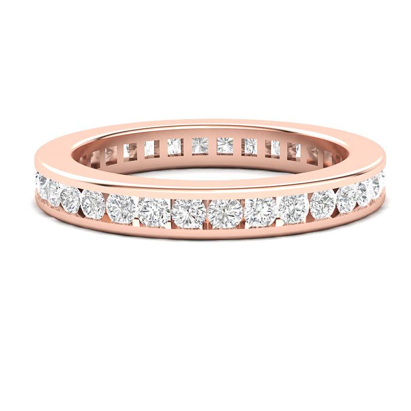 Wedding Band Available in 14k or 18k white gold, yellow gold, rose gold or pl...