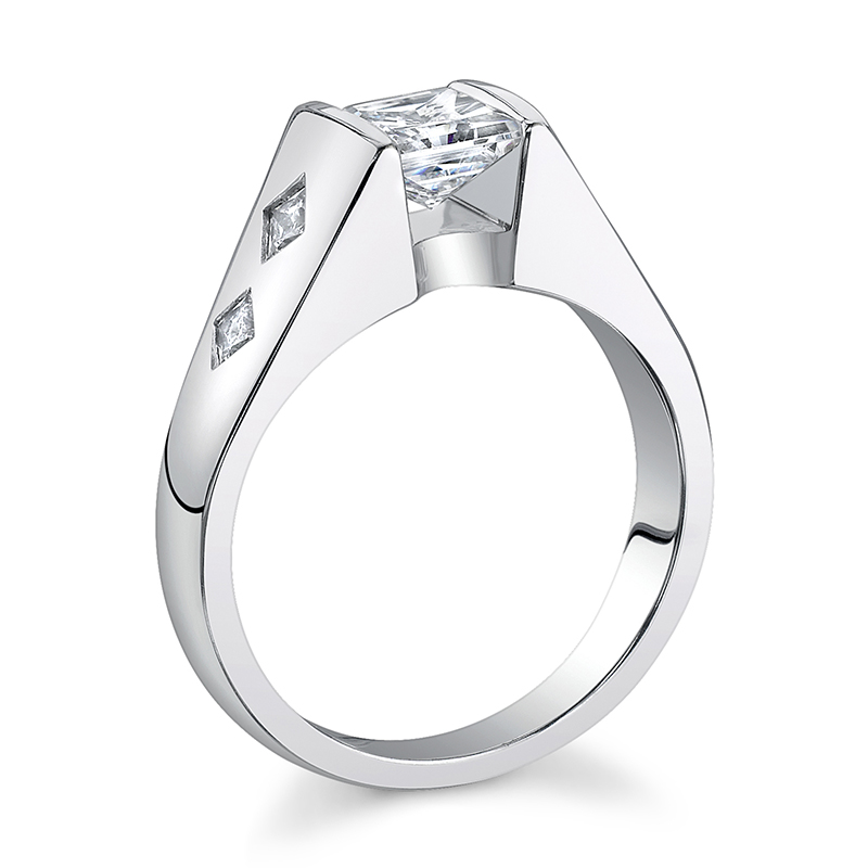 JCX391299: Floating Diamond Engagement Ring