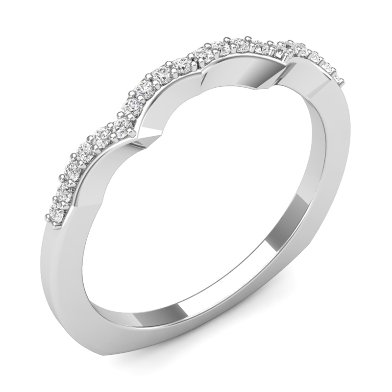 Wedding Band Available in 14k or 18k White Gold, Yellow Gold, Rose Gold or Pl...