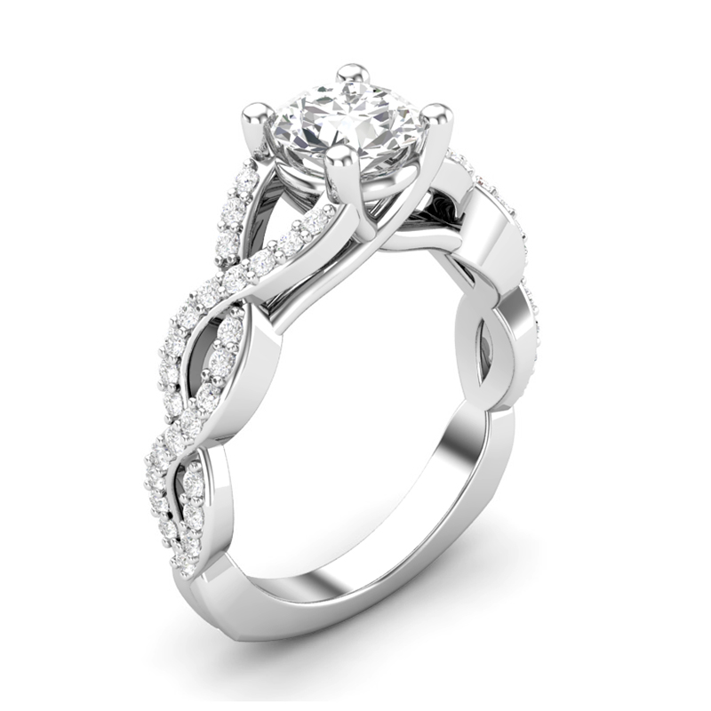 JCX391194: Infinity Engagement Ring