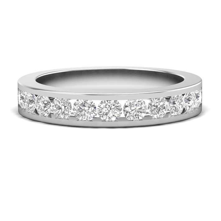 JCX391291: Wedding Band Available in 14k or 18k White Gold, Yellow Gold, Rose Gold or Platinum