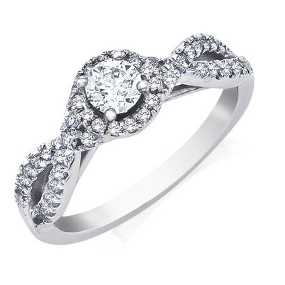 JCSJCS1377: 
Camelot Bridal


517065042 14 kt White Gold
Diamond Melee Weight: .38
Melee Description: 42 round diamonds
Unit Price:  $2700.00