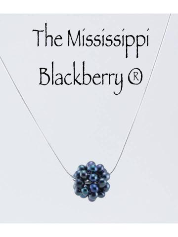 Get the AUTHENIC Trademarked Mississippi Blackberry! Freshwater pearls on a 24" sterling silver s...